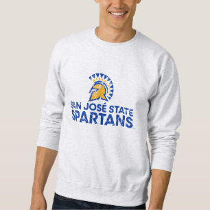 San Jose State Spartans Logo Wordmark Vervuild Trui