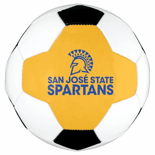 San Jose State Spartans Logo Wordmark Voetbal (Voorkant)