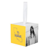 San Jose State Spartans Love Kubus Ornament (Voorkant hoekig)