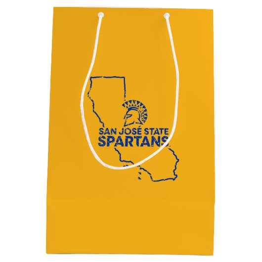 San Jose State Spartans Love Medium Cadeauzakje (Achterkant)