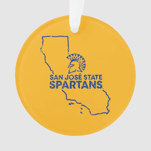 San Jose State Spartans Love Ornament (voorkant)