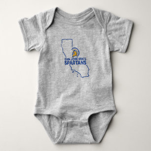 San Jose State Spartans Love Romper