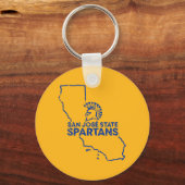 San Jose State Spartans Love Sleutelhanger (Voorkant)