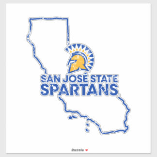 San Jose State Spartans Love Sticker