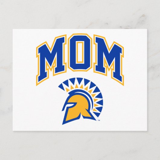 San Jose State Spartans Mam Briefkaart (Voorkant)