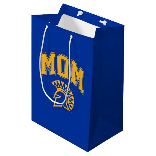 San Jose State Spartans Mam Medium Cadeauzakje (Voorkant Gekanteld)