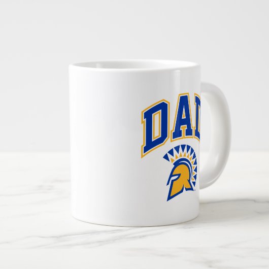San Jose State Spartans Pap Extra Grote Beker (Voorkant rechts)