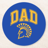 San Jose State Spartans Pap Ronde Kartonnen Onderzetter (Voorkant)