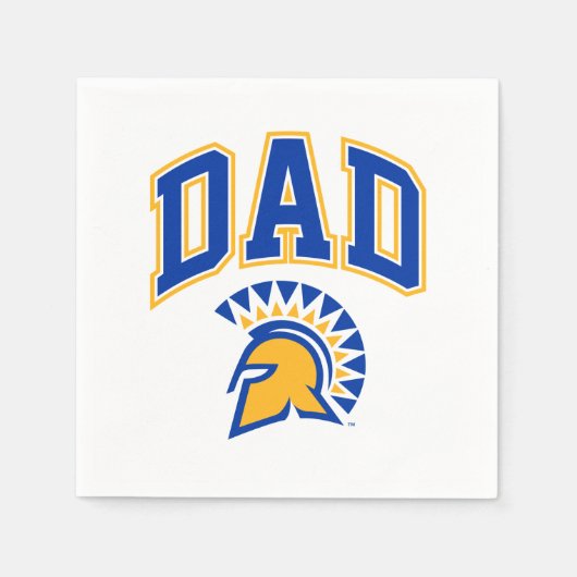 San Jose State Spartans Pap Servet (Voorkant)