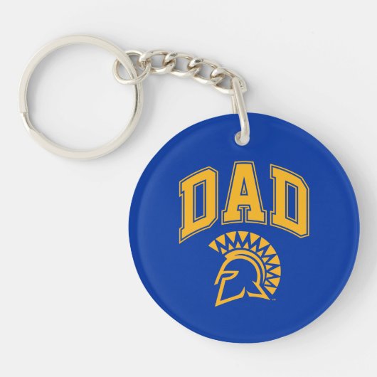 San Jose State Spartans Pap Sleutelhanger (Voorkant)