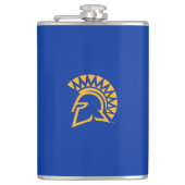 San Jose State Spartans Polka Dot Pattern Heupfles (Voorkant)