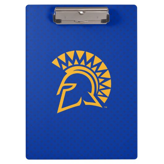 San Jose State Spartans Polka Dot Pattern Klembord (Voorkant)