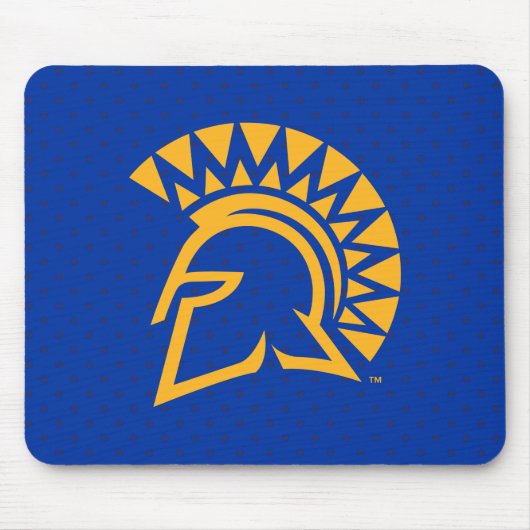 San Jose State Spartans Polka Dot Pattern Muismat (Voorkant)