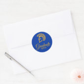 San Jose State Spartans Ronde Sticker (Envelop)