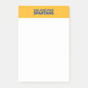 San Jose State Spartans Wordmark Post-it® Notes