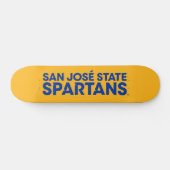 San Jose State Spartans Wordmark Skateboard (Horizontaal)