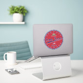 San Jose Sticker (Laptop op bureau)