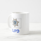 San Jose * tasse de Département de Police (Devant gauche)