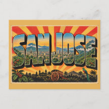 San Jose Valley Mountains Coffee Vintage Reis 
