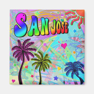 San Jose Vivid Romance Magnet Magneet