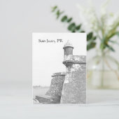 San Juan-Briefkaart Briefkaart (Staand voorkant)