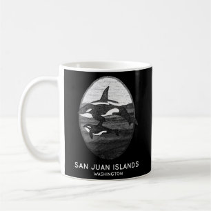 San Juan-eilanden Washington Orka-walvis Koffiemok