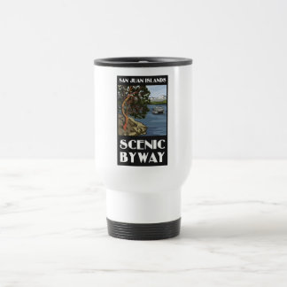 San Juan Islands Schilderachtig Byway Travel Mug Reisbeker