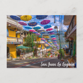 San Juan La Laguna, Guatemala, Art Street Briefkaart