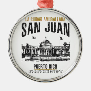 San Juan Metalen Ornament