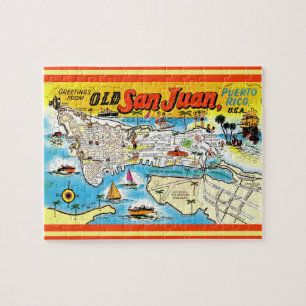 San Juan Porto Rico Puzzle 8x10
