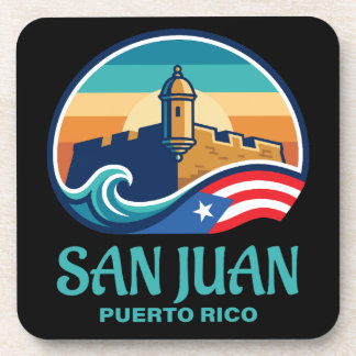 San Juan Puerto Rico Bier Onderzetter