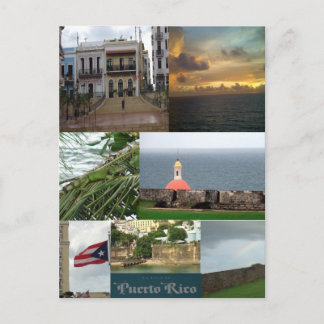 San Juan, Puerto Rico Briefkaart