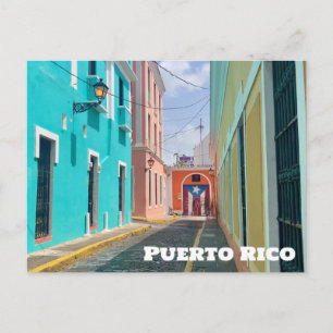 San Juan Puerto Rico Mooie Pastels 2 Briefkaart