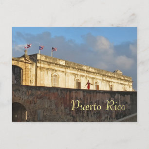 San Juan, Puerto Rico Souvenir Briefkaart
