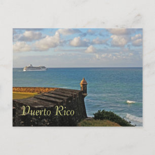 San Juan, Puerto Rico Souvenir Briefkaart