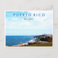 San Juan Puerto Rico Travel Photo Souvenir