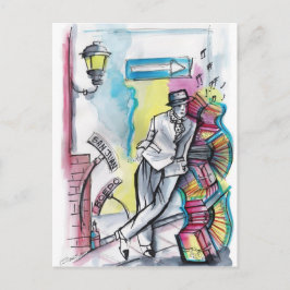 San Juan y Boedo - El compadrito Briefkaart