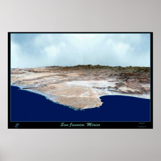 San Juanico, Baja California satelliet poster