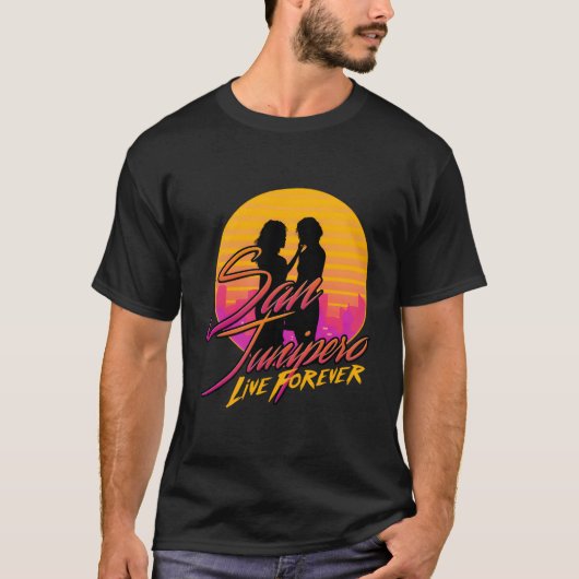 San Junipero - Leef voor altijd T-shirt (Voorkant)