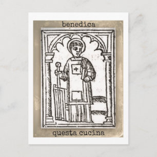 San Lorenzo, Bless this Kitchen Briefkaart
