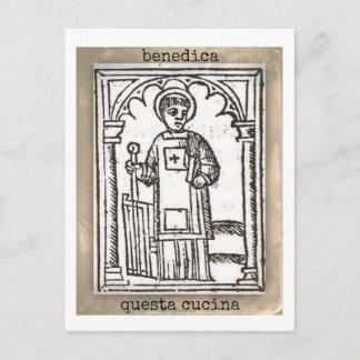San Lorenzo, Bless this Kitchen Briefkaart