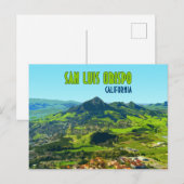 San Luis Obispo California  Briefkaart (Voorkant / Achterkant)