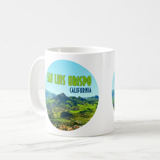 San Luis Obispo California Koffiemok (Voorkant links)