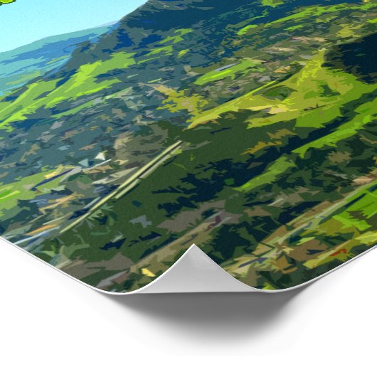 San Luis Obispo California Poster (Hoek)