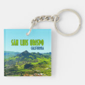 San Luis Obispo California  Sleutelhanger (Achterkant)