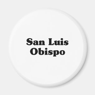 San Luis Obispo Klassiek aan shirten Magneet