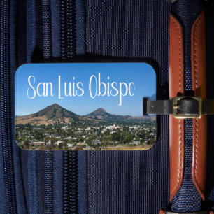 San Luis Obispo Terrace Hill Fotografie Bagagelabel