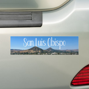 San Luis Obispo Terrace Hill Fotografie Bumpersticker