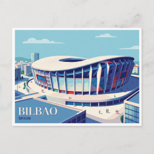 San Mamés Stadion Bilbao Spanje Briefkaart