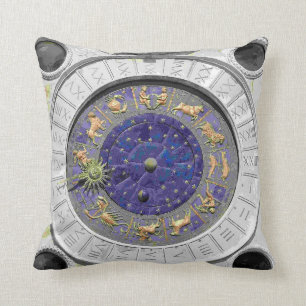San Marco Clocktower's zodiac Kussen